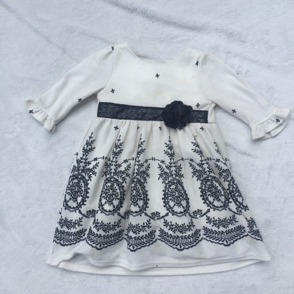 Sweetheart Rose Sweater Dress